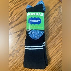 Brand new never worn bombas compression socks